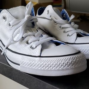 White Converse with a Twist 😉